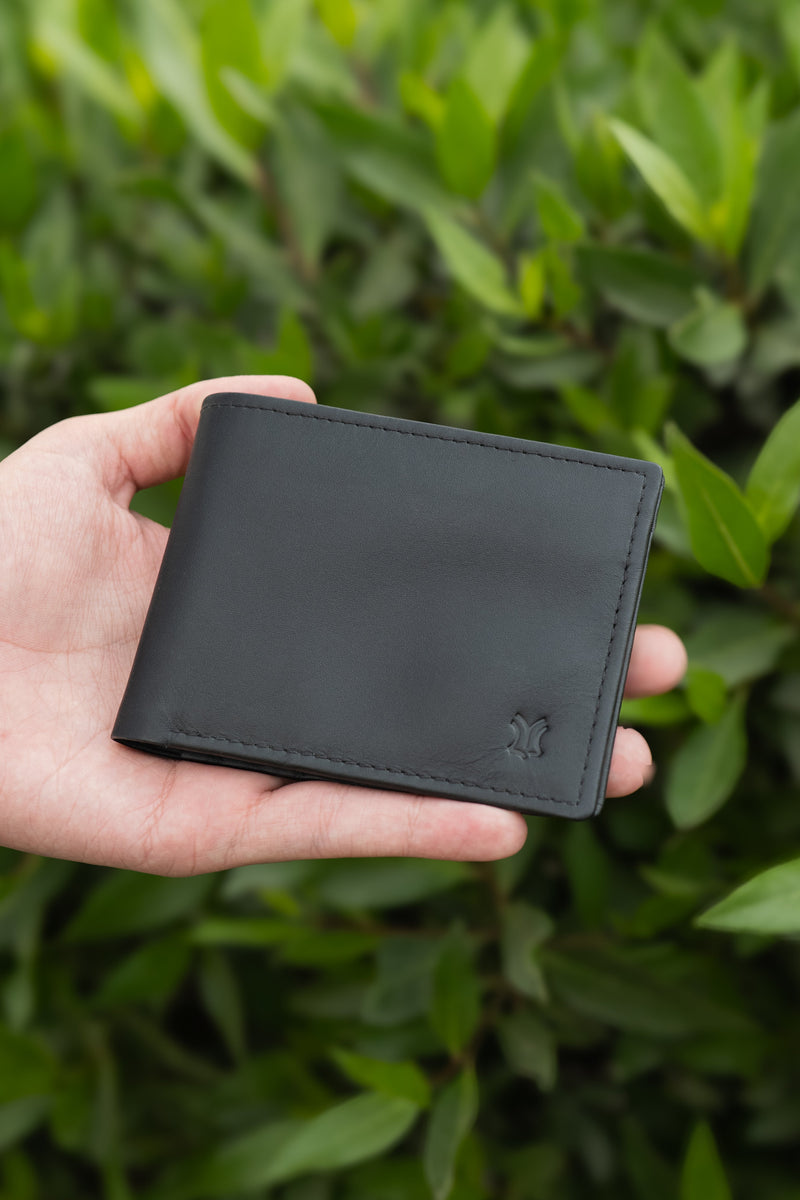 BLACK & BROWN WALLET