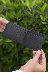 BLACK & BROWN WALLET