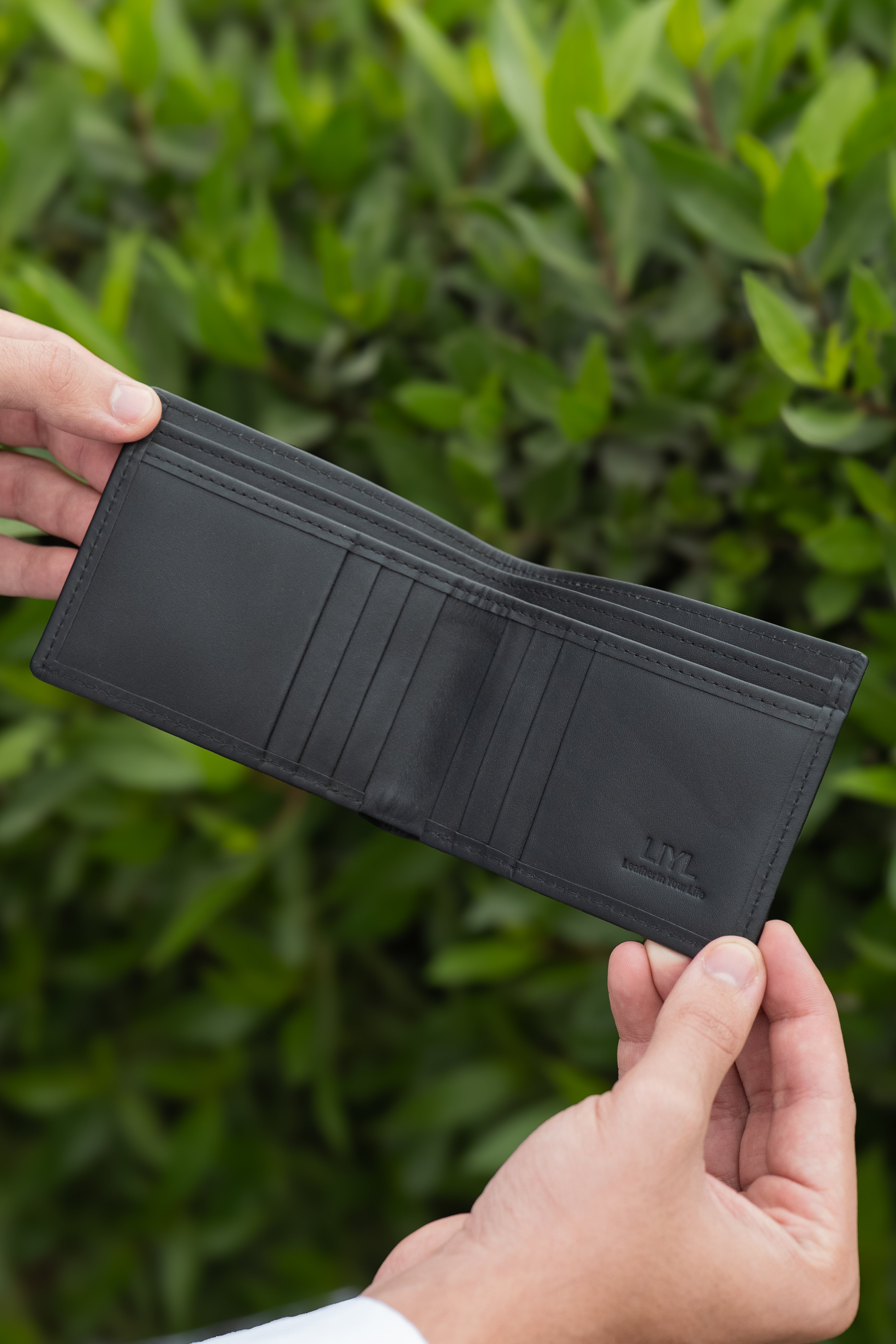 BLACK & BROWN WALLET