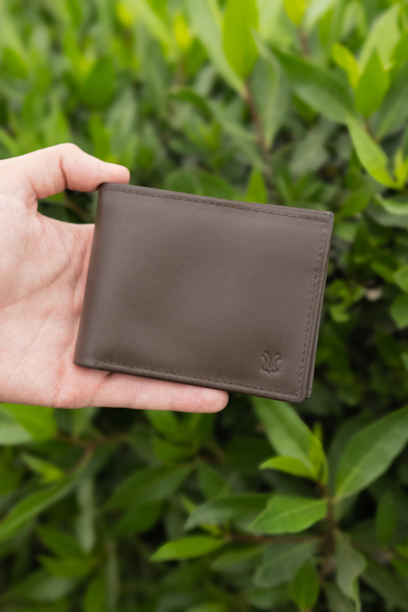 BLACK & BROWN WALLET