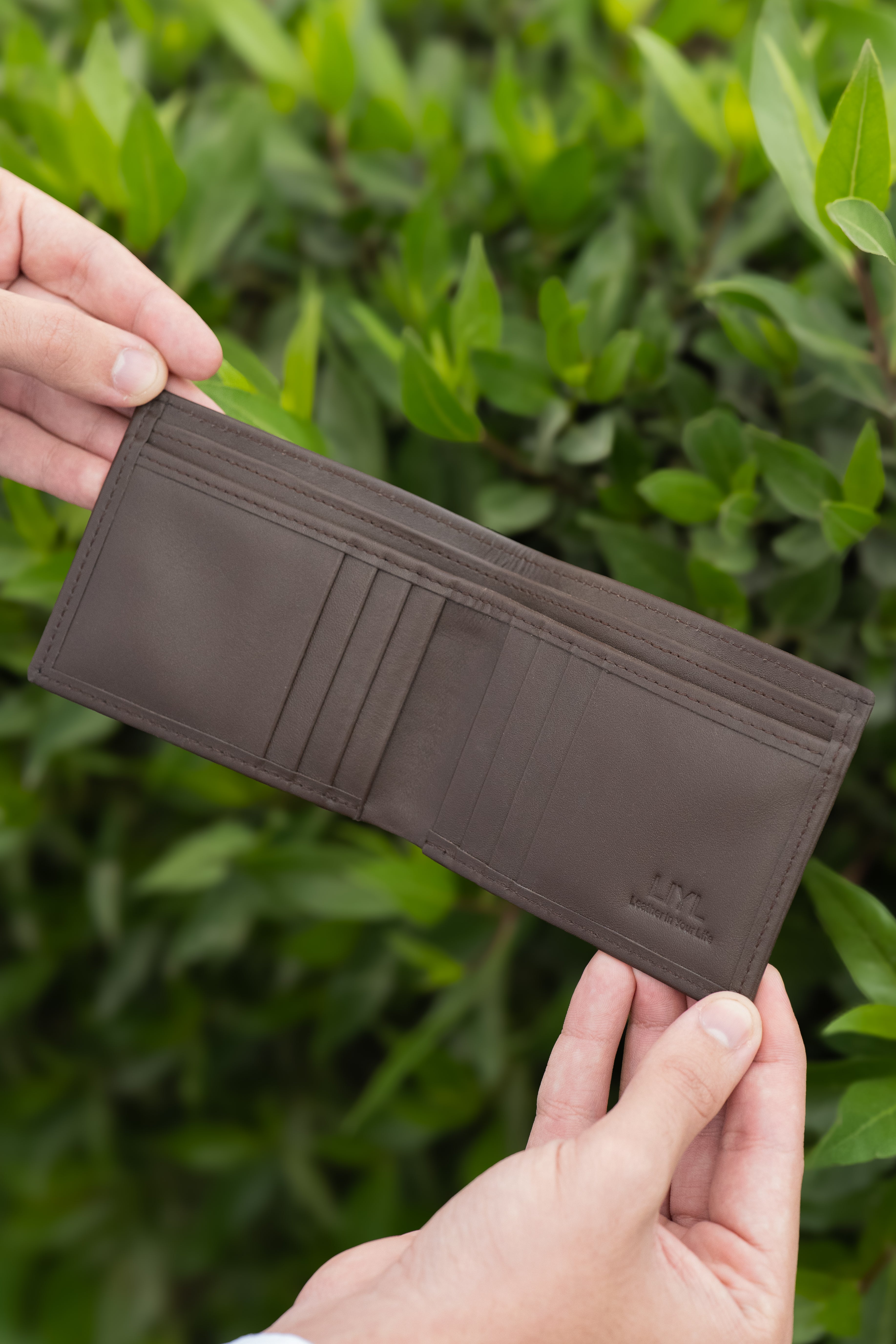 BLACK & BROWN WALLET